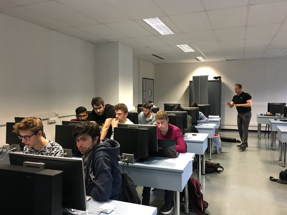 Les étudiants @BESTGrenobleINP sont à fond et se préparent au concours #3DSpirit avec @ATC_AAP_Europe <a href="/AutodeskFrance/">Autodesk France</a>
