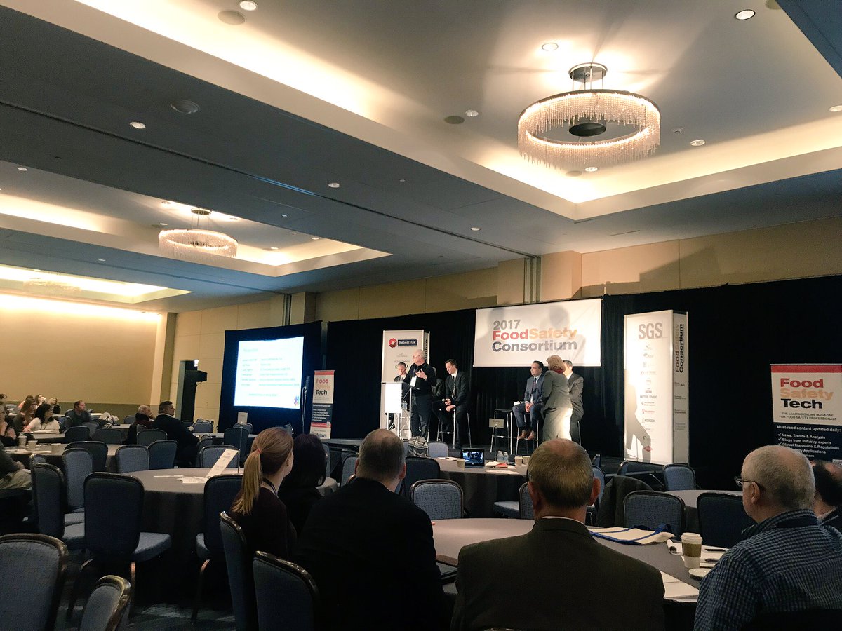 SQFI's tweet photo. Listening to @bmarler speak at the Food Safety Consortium about what’s next for audits in the food safety world. #foodsafety #fsc2017 https://t.co/tWFqoSCbpG