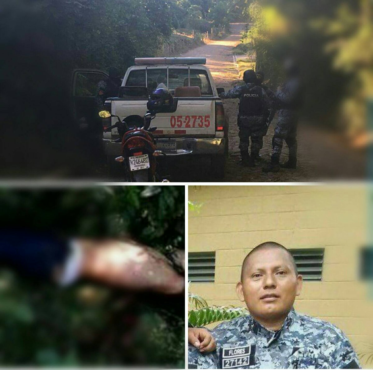 UberSV's tweet photo. Un miembro de #pandillas y un #agente policial son las bajas registradas en un intercambio de disparos en el cantón El Volcán municipio de Santa Elena #Usulután  las autoridades mantienen operativo en la zona. https://t.co/lOrdIx3HS3