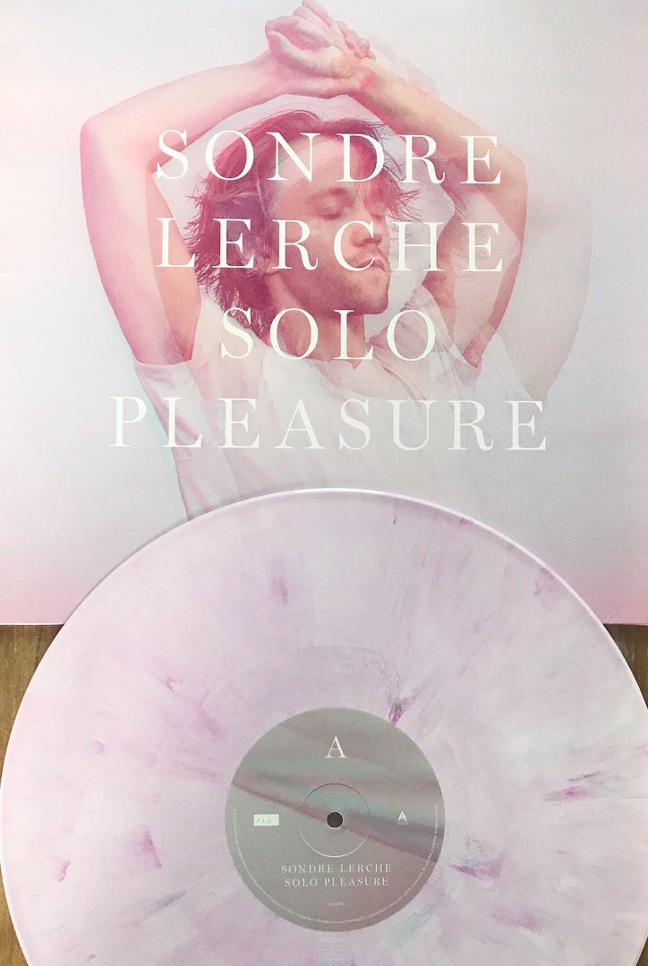 sondrelercheno's tweet photo. Weβll be selling only a limited amount of PLEASURE CDs and LPs + extra limited number of SOLO PLEASURE vinyl at the RIO show tonight! Also: PLEASURE t shirts + tote bags! #pleasure2017 https://t.co/eAKP4pb6lU