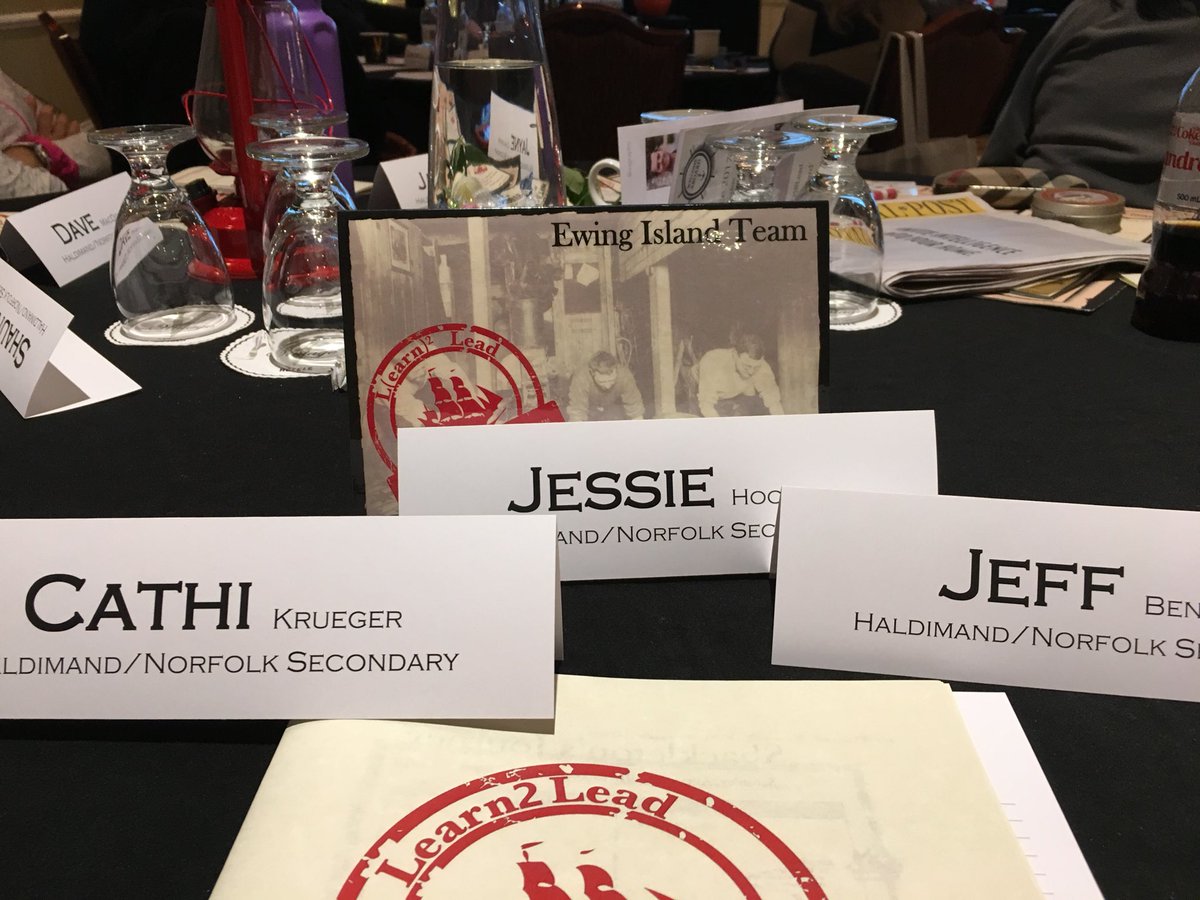 Team Ewing Island/Haldimand Secondary is ready to go #GEDSBlead <a href="/GEDSB/">Grand Erie District School Board</a>