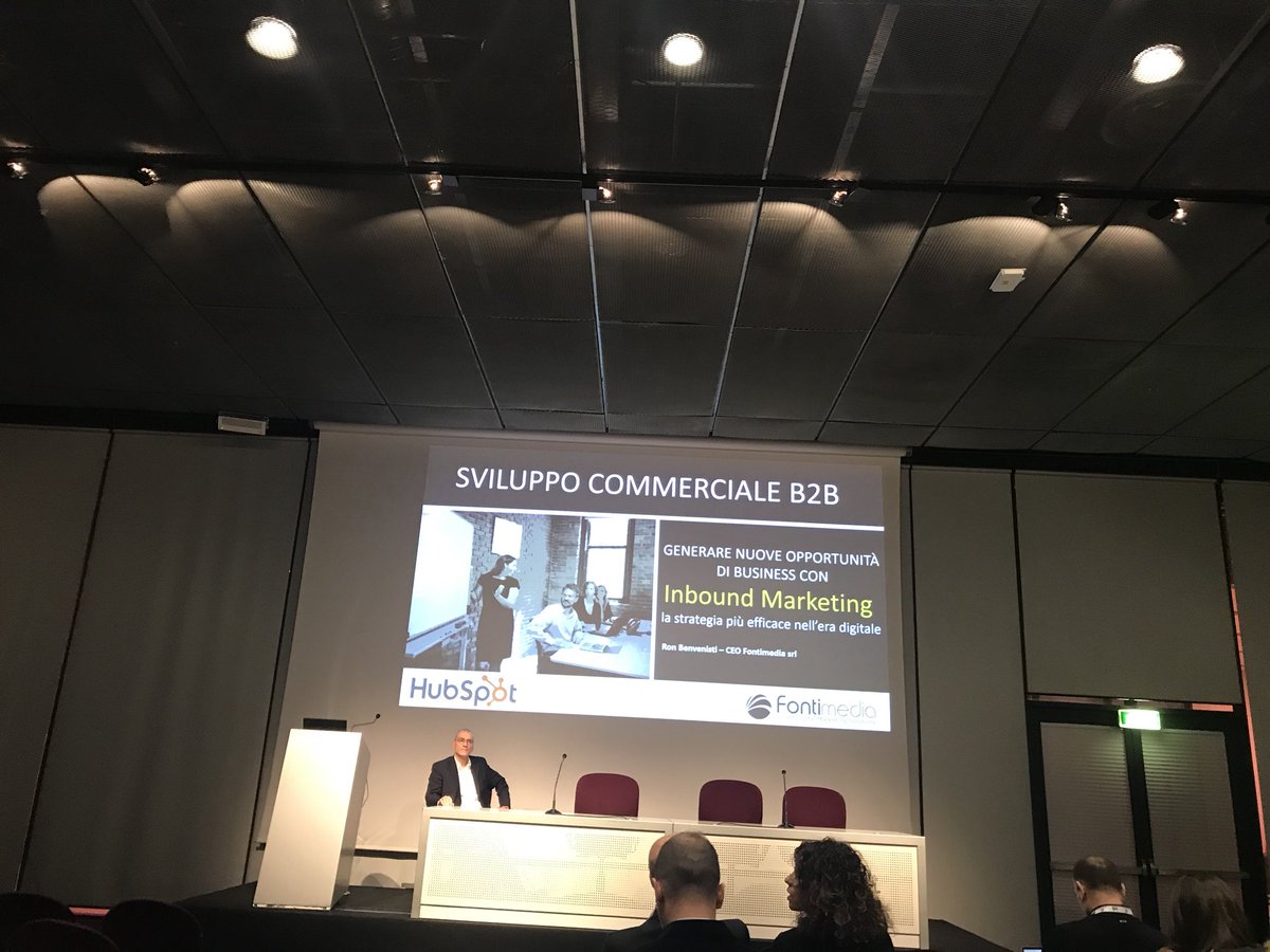 LetiziaConte2's tweet photo. Aspettando di ascoltare l’intervento di @RonBenvenisti CEO di @Fontimedia allo #iabforum #iabforum2017 #InboundMarketing @IABItalia https://t.co/UAxpmsIZKd
