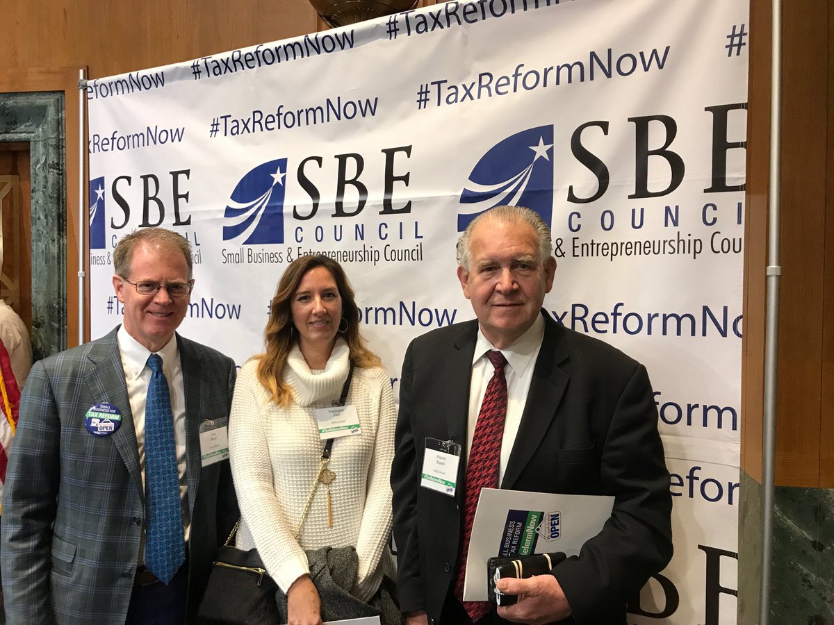 MMACBaas's tweet photo. With @MMAC_Chamber COSBE team Steph Hall Dan Meyer from @BizTimesMedia and Wayne Staats working Capitol Hill for small biz tax reform.   #TaxReformNow https://t.co/VIIXnTYt5A