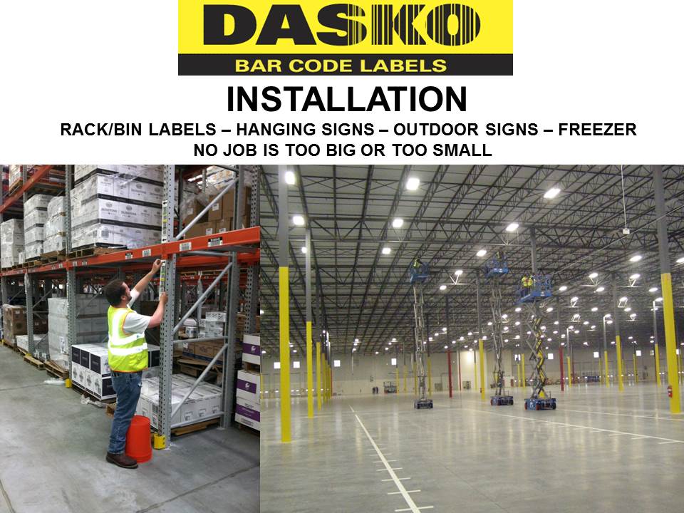 DASKO_Label's tweet photo. #warehouse #installation #supplychain #wms #logistics #materialhandling #signs #labels #dry #freezer #cooler #palletrack #caseflow #LPN https://t.co/qYw1Gn0wGq