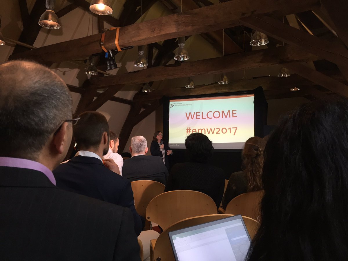 BroughamIain's tweet photo. Great TED style session on consumer centric solutions at European Microfinance Week https://t.co/7HXwxDvG04