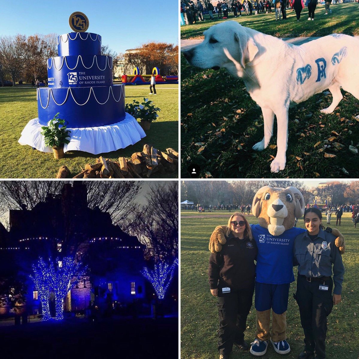 universityofri's tweet photo. We’re loving the pics & videos our Rams are sharing from yesterday’s #URI125 Finale Festival. Tag your pics with #URI125 to be featured on the URI website and social media: https://t.co/L1VZHOz6Wu