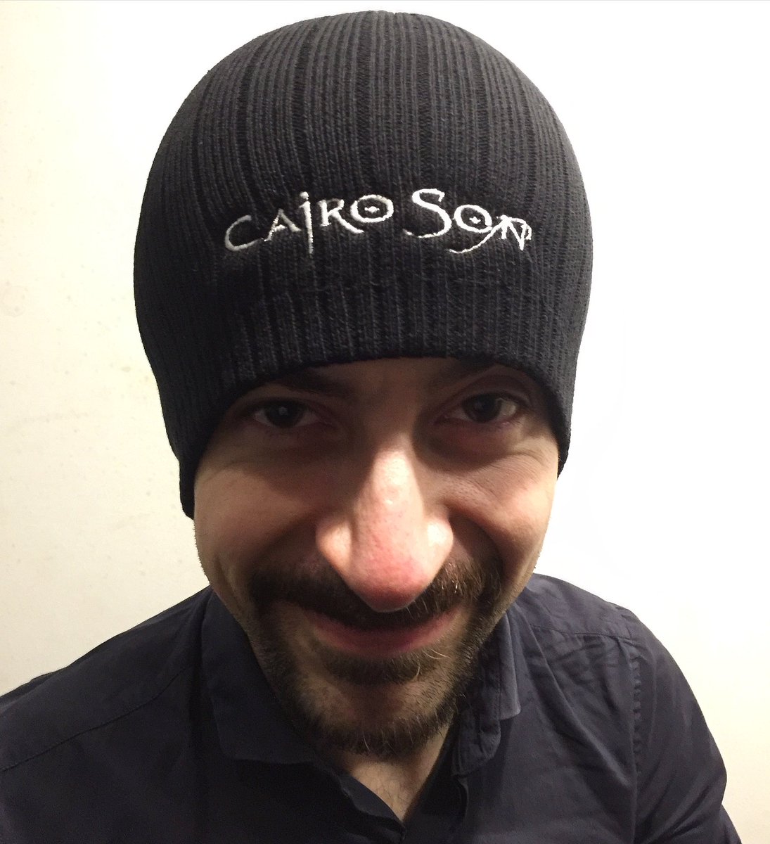 cairo_son's tweet photo. Rico #modelling our new #CairoSon #beanie #merchandise on sale tonight at @PlanetRockRadio #PlanetRockstock #PlanetRockstock2017 #festival https://t.co/zE3gaEQNwq