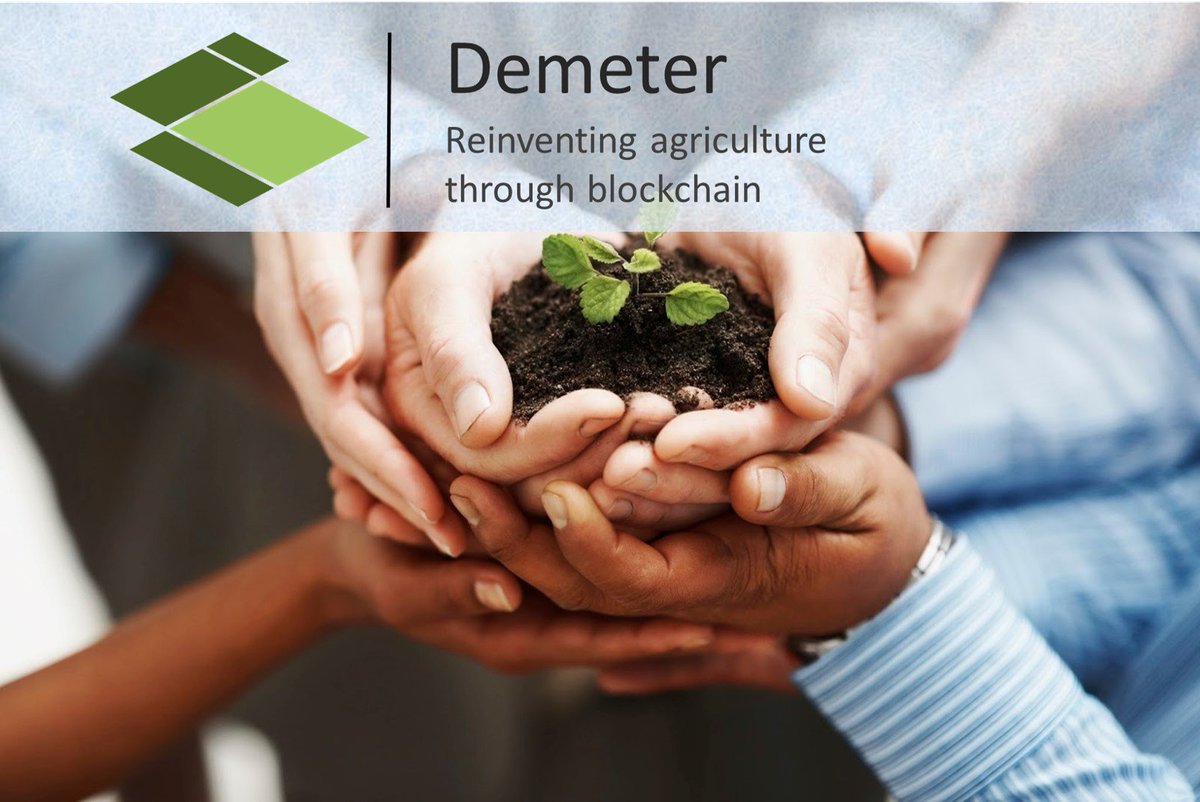 Demeter_life's tweet photo. #Demeterlife values are: quality of food, transparency of process and fair prices for customers and farmers. This is the revolution of the agriculture, this is Demeterlife! #blockchain #revolutionofagriculture https://t.co/rD55mefAzz