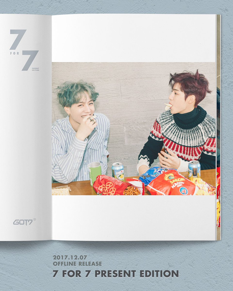 GOT7Official's tweet photo. GOT7 <7 for 7> PRESENT EDITION
UNIT TEASER IMAGE ①

#GOT7 #갓세븐
#7for7 #PRESENT_EDITION https://t.co/NmSRsZpekJ