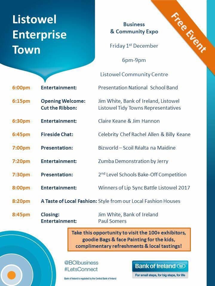 DoctorMahers's tweet image. BOI Enterprise town returns to Listowel!
#listowel #bankofireland #buylocal #seaweed #skinhealth #skinconditions#doctormahers
