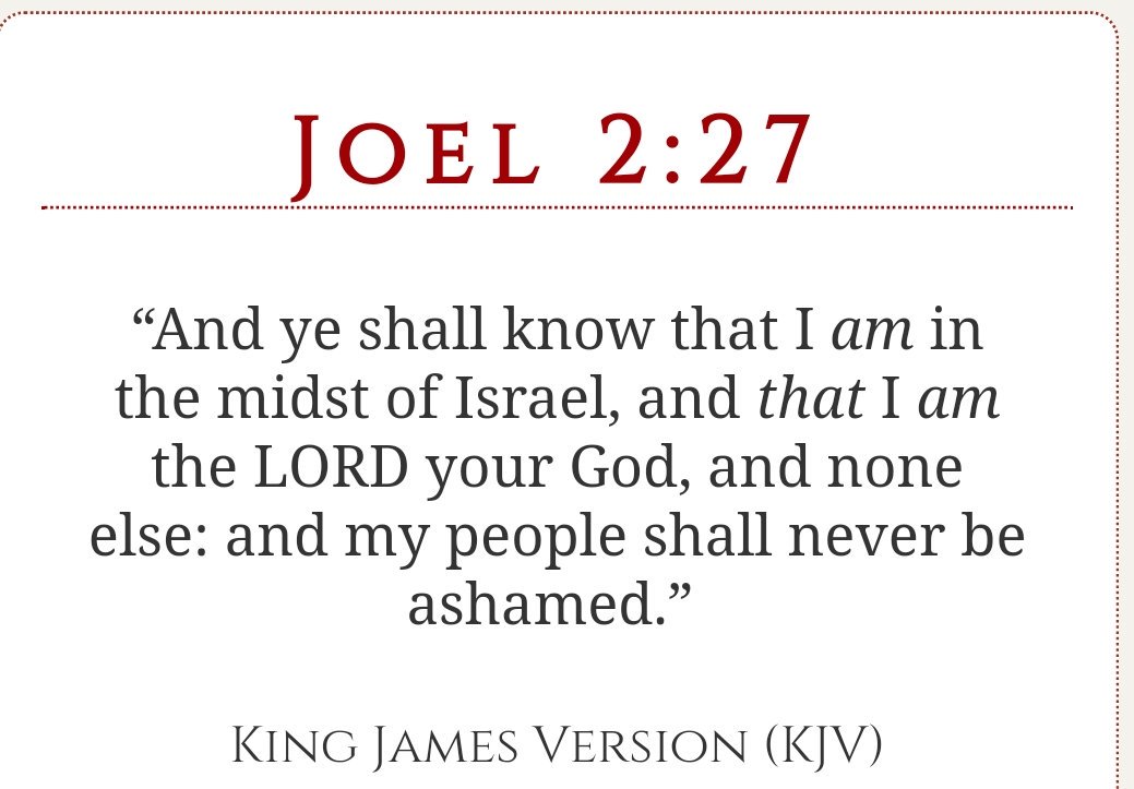 AminaI_7's tweet photo. The Best news EVER: These once insignificant, brainwashed race of people bought here on slave ships are the CHOSEN people of The Most High God. If this news doesn't change your life, I don't know what will! It's ABSOLUTELY AMAZING!!! APTTMH God of Israel! 👇🏾 https://t.co/GknualGPVx