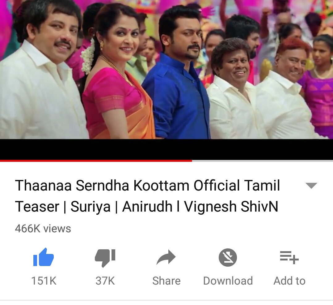 TeamAFK1's tweet photo. 150K+ Likes within 1hr 20min 🔥 

#TSKTeaser ▶ https://t.co/2MxexNf6G4

#SecondFastest100KTSKTeaser 
TSK TEASER FESTAL
#ThaanaaSerndhaKoottam 

@Suriya_offl @VigneshShivN @StudioGreen2 https://t.co/C4ESp2kqZs