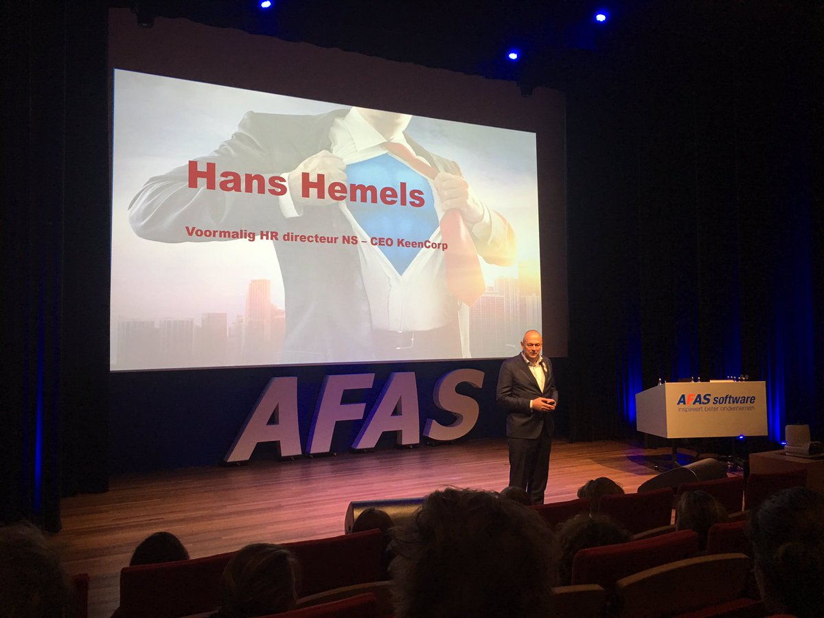 dionzeck's tweet photo. Key-note #hrsolutionevent door @hanshemels https://t.co/Rn4338tYEI