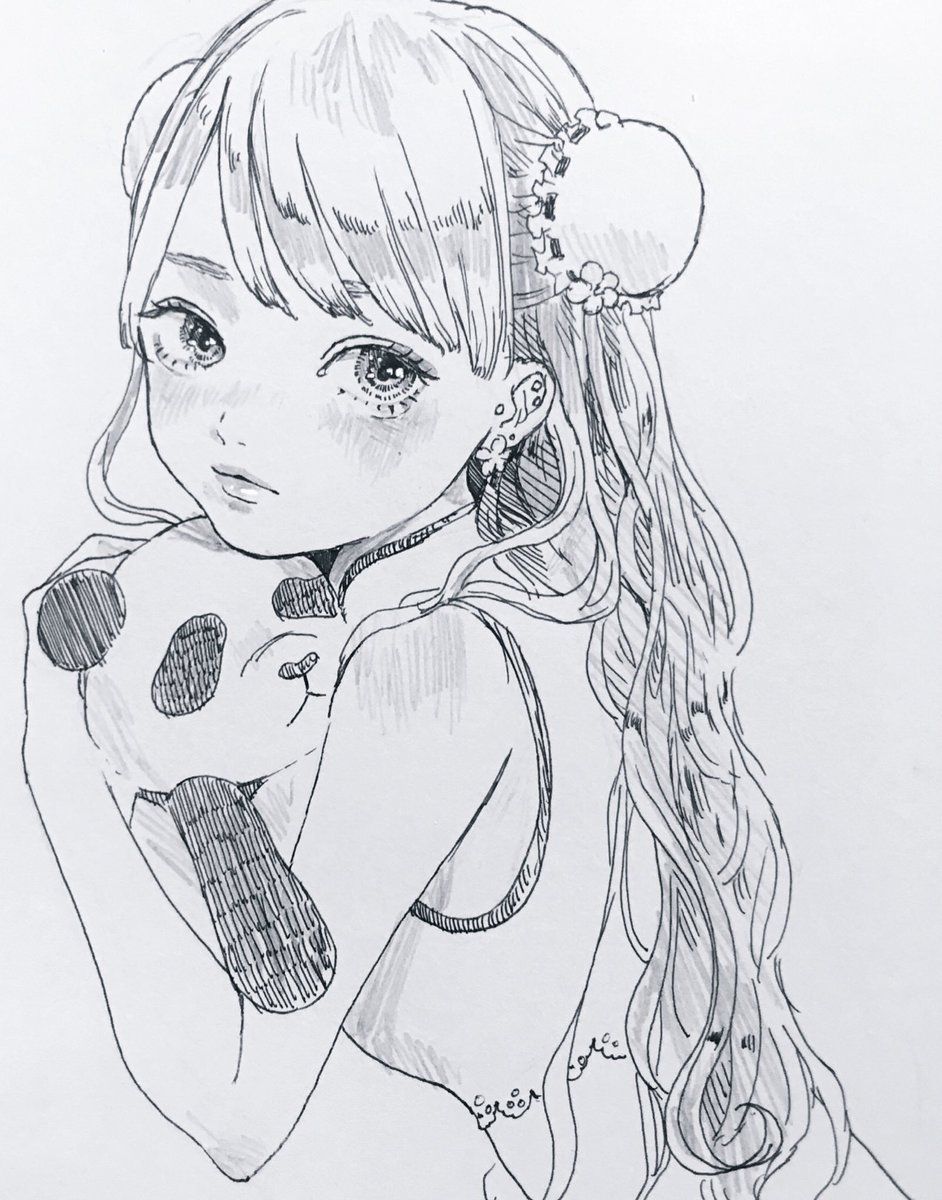 ラフと完成のやつ 