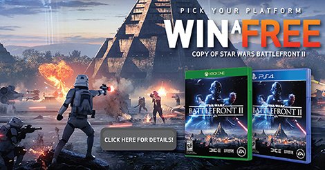 Trade4Cashcom's tweet photo. Enter for a chance to win #StarWarsBattlefront2 from @Trade4Cashcom https://t.co/b31ki1wMTN #giveaway #contest https://t.co/niSOFmsFPn