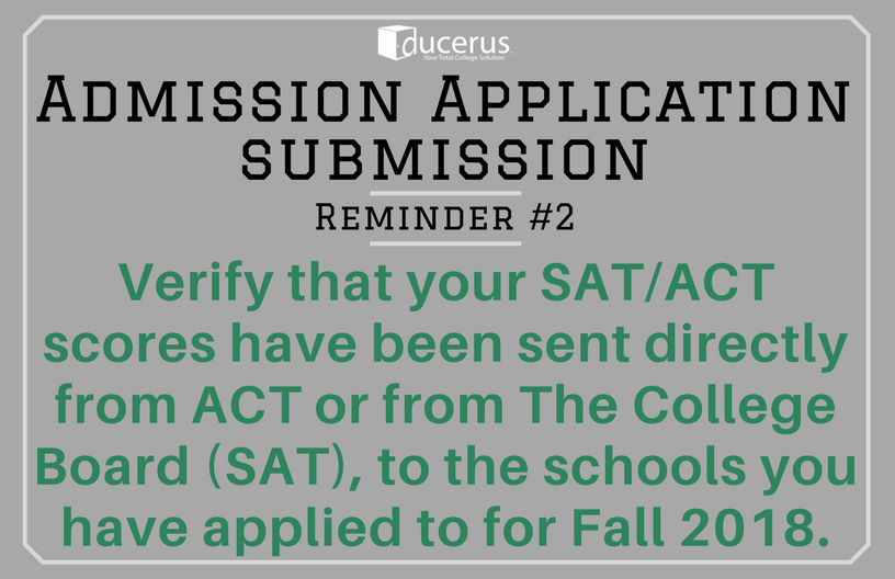 DucerusCarlsbad's tweet photo. #Admission application reminder #2 headed your way! Remember, #Ducerus recommends that admission apps are submitted TODAY to stay ahead of deadlines AND to give #Seniors a deep breath. This allows you time to reflect, and even apply elsewhere later, if need be! #ThursdayThoughts https://t.co/tI60qARIla