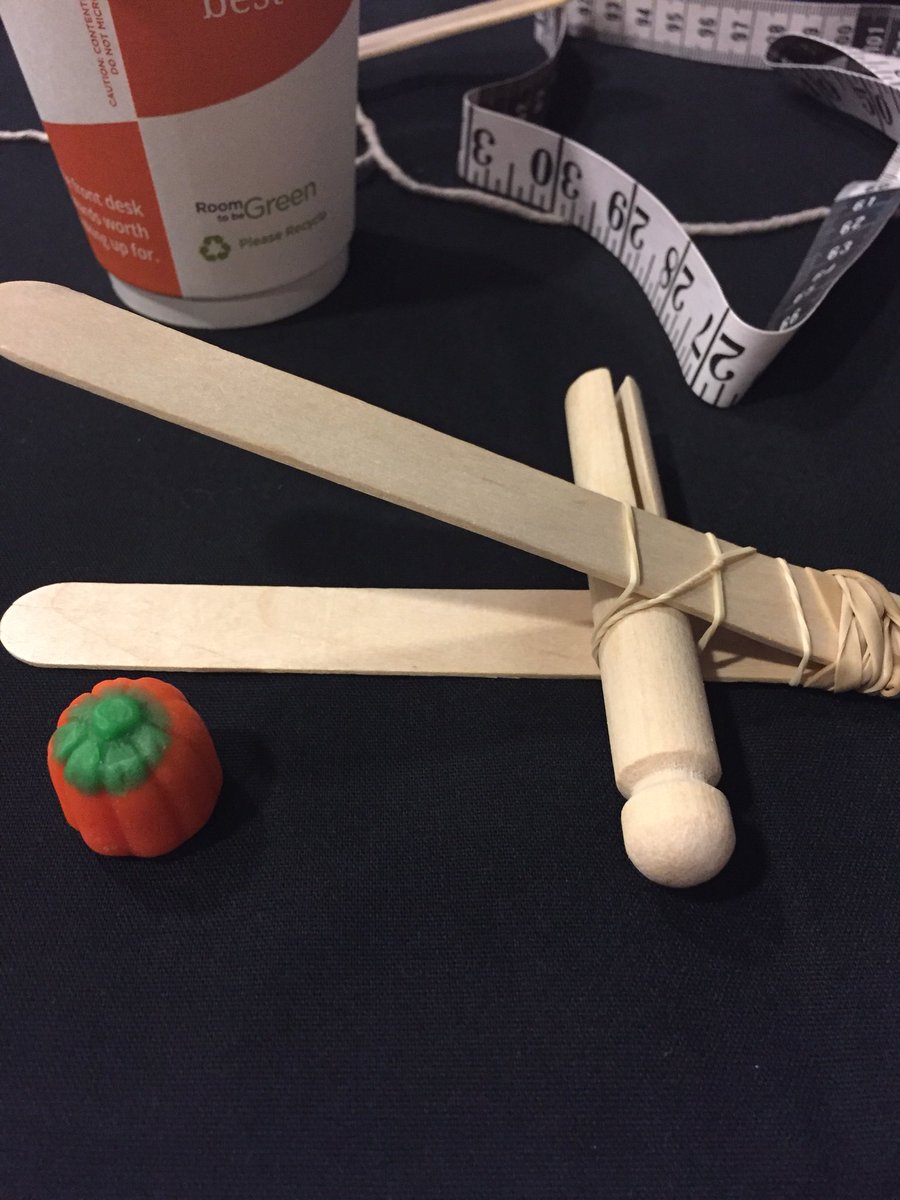 CherylPotter34's tweet photo. Launching Pumpkins as part of a STEM activity.  #NCTMregionals https://t.co/10HQqSYr03