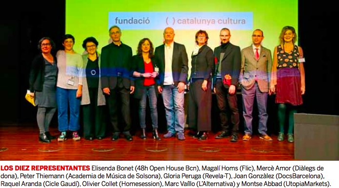 48hOpenHouseBcn's tweet photo. Com a projecte seleccionat per la @fcatcultura en la seva Llotja de projectes, vàrem presentar l'#OHB17 a #ImpulsaCultura i @expansioncom va publicar el següent article: https://t.co/QYnN5Xqm71 https://t.co/7R804ezwL5