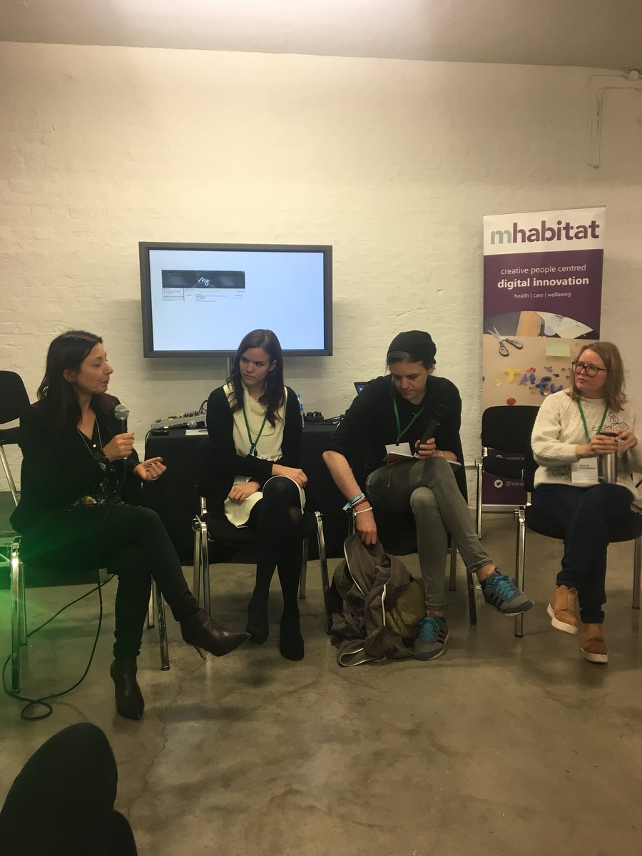 TweetsByThrive's tweet photo. Top panel discussion to complete #pddigital17 with @roz_davies @EmmySelby @mentalsnapp @MarkOneinFour ๐ https://t.co/gioxRK0awx