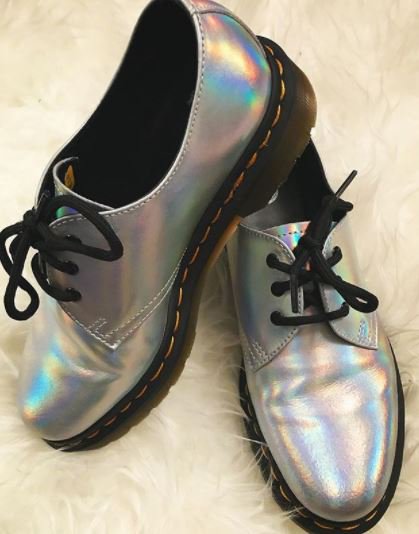 doc martens iced metallic