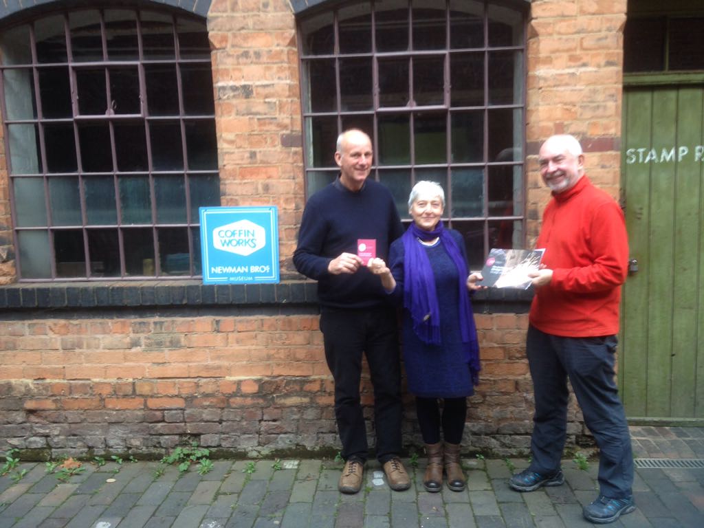 ElizabethAHFWM's tweet photo. Great meeting with  @LichWaterworks Trust at @CoffinWorks  to discuss future plans for Sandford pumping station. @ArchHFund https://t.co/7VqNhGi9HX