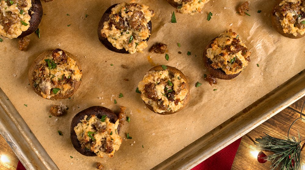 Party prep got you a little 😱? Relax and reach for trusted Holiday Helper recipes like our Sausage Stuffed Mushrooms bit.ly/2jRb2vb