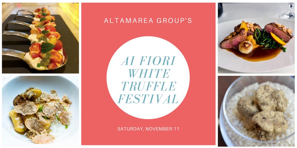 danielarietti's tweet photo. Ai Fioris's White Truffle Festival! #Comm332 https://t.co/RzRbydLpf2