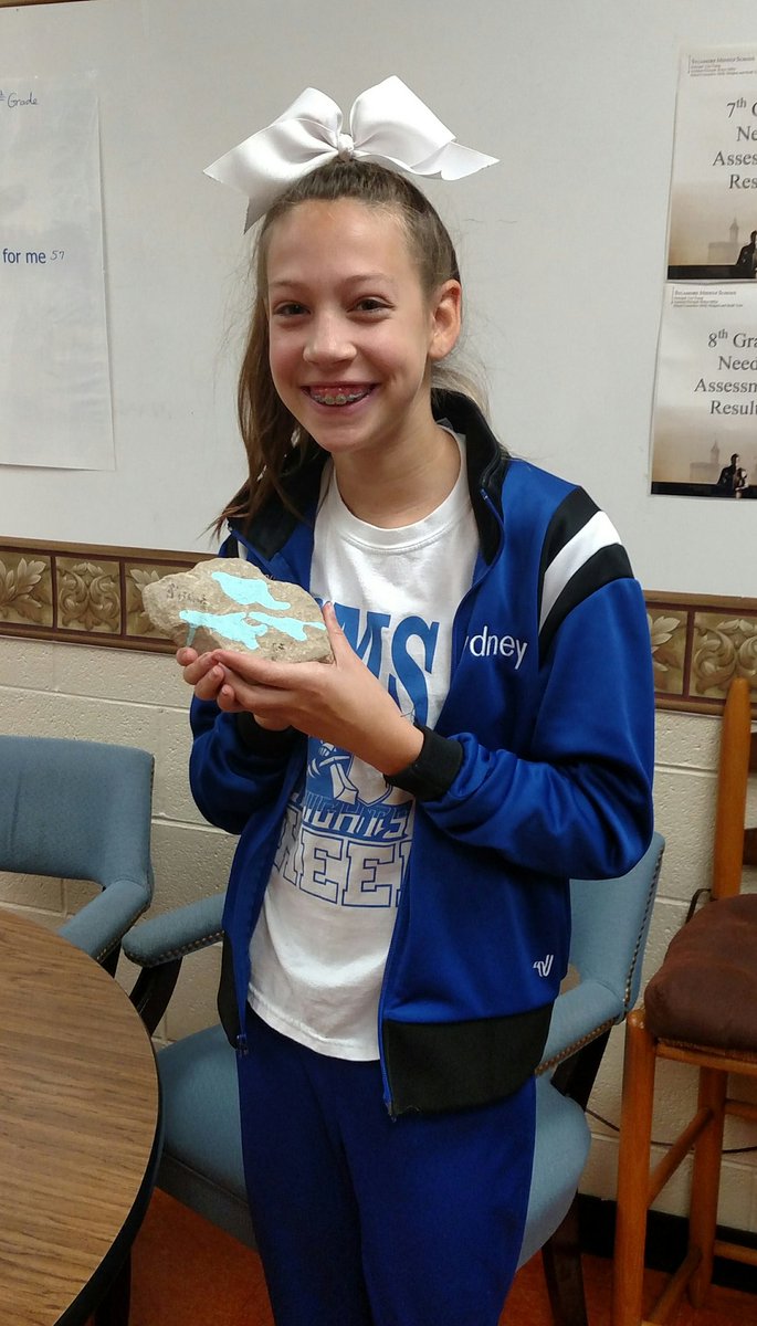 KnightsSms's tweet photo. @KnightsSms , the #615rocks are coming out of the woodwork this morning! This larger rock with running feet painted on it has the word "race" painted as well. We'll see who chases it down next! The race is on!👣👟🏃
#ccsdtn https://t.co/cVik0wXhx3