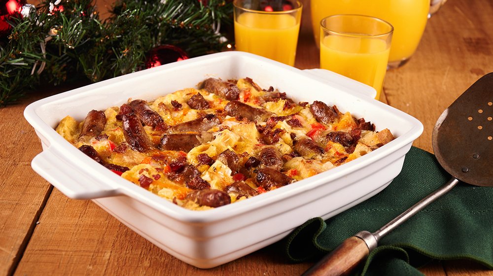 Seize the day? We say seize the chance to sleep in with this #HolidayHelper: our make-ahead Breakfast Casserole!