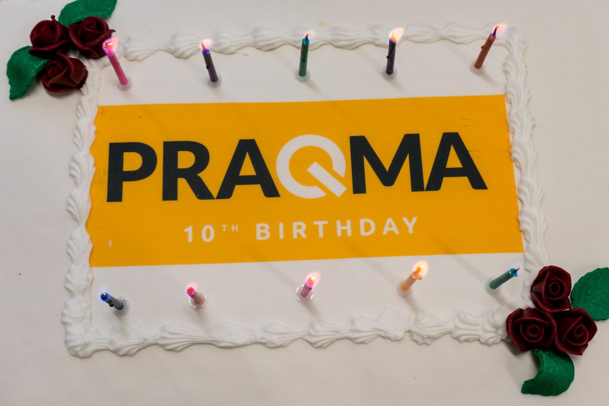 Praqma's tweet photo. Ten years ago, Praqma started.
Yesterday we celebrated with friends, family and customers. Thank you all for being part of the Praqma adventure! #10years #praqma https://t.co/lWUFPb3RXb