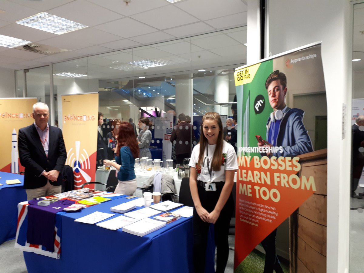 The #SkillsSummit is here and #apprentice Sarah is on our stand today sharing her experience of her #apprenticeship and the skills and opportunites she has gained! #SkillsNation