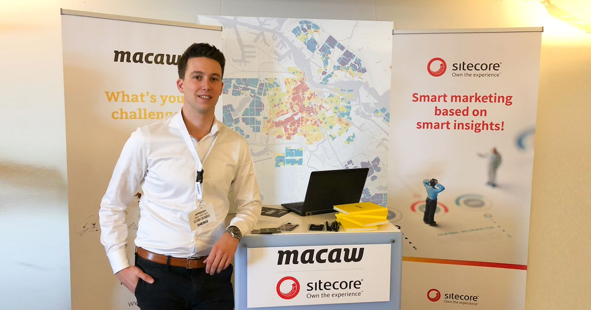 MacawNL's tweet photo. Vandaag staan @MacawNL & @SitecoreBenelux op #eFinancials @Emerce. What’s your challenge? Kom langs op de stand bij onze experts. Of lees onze case die is gepresenteerd: https://t.co/fHhzVcYCTv https://t.co/u2KtjEUiwB