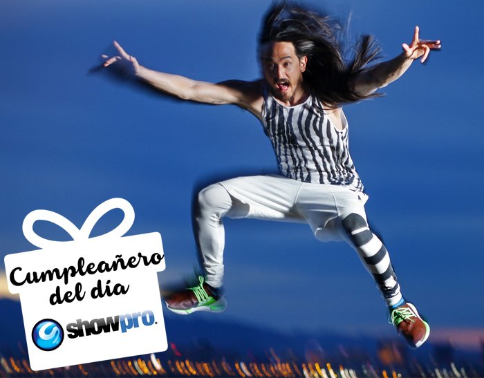 ¿Recibirá hoy un pastelazo?
El dj número 9 del mundo llega a sus 40 años, happy birthday Steve Aoki!!! 