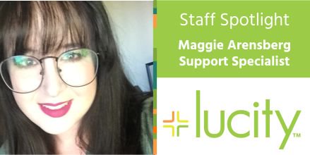lucityinc's tweet photo. Join us in welcoming Maggie to the @LucityInc team! #LifeAtLucity https://t.co/PKWNt2CO1F https://t.co/DsL4pU6BfV
