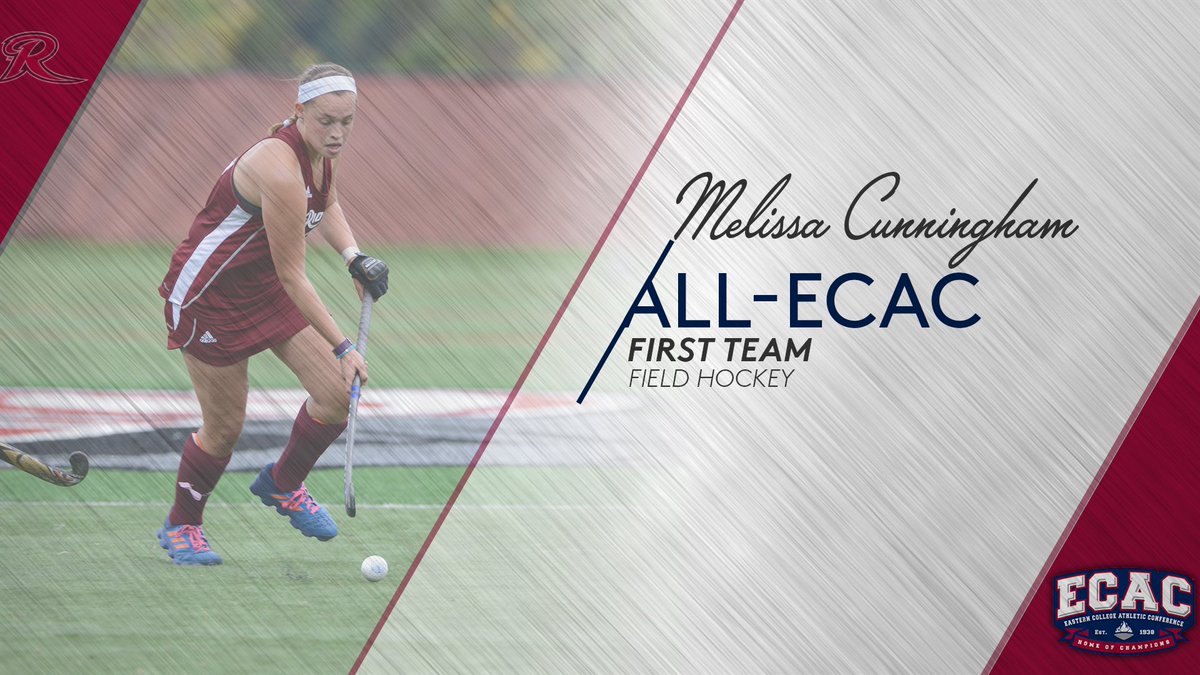 BroncsFH's tweet photo. Senior Melissa Cunningham ends her Rider field hockey career by earning First Team All-ECAC honors! Congrats, Melissa! https://t.co/pqqh68eCGc
