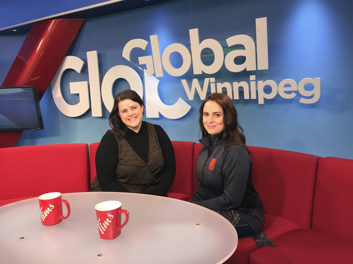 ThinkShiftInc's tweet photo. Great morning @globalwinnipeg with @Shannon_Cuciz! Thanks for taking the time to spread the word about #makenicehappen. ❤️ https://t.co/jkpMnIzOUb