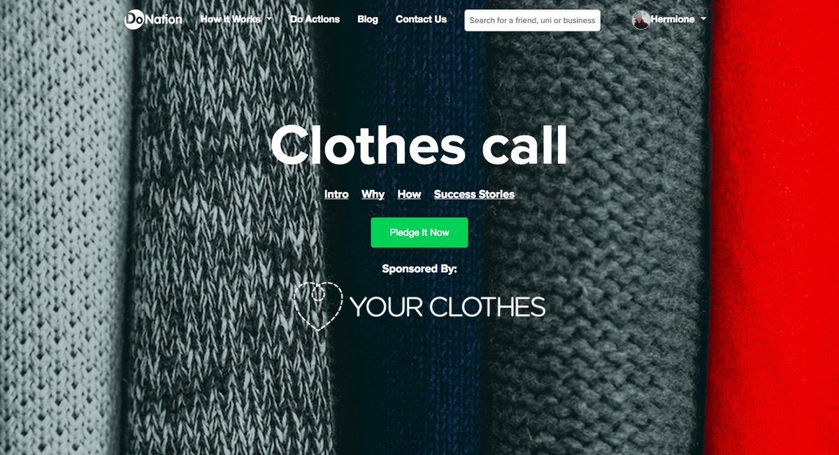 The_DoNation's tweet photo. Last day to enter the draw to #win £200 of @RedLetterDaysUK vouchers by making the #ClothesCall pledge, to Declutter & donate old clothes to charity shops: https://t.co/mPdt4N4yzL https://t.co/BmyFW2n0Es