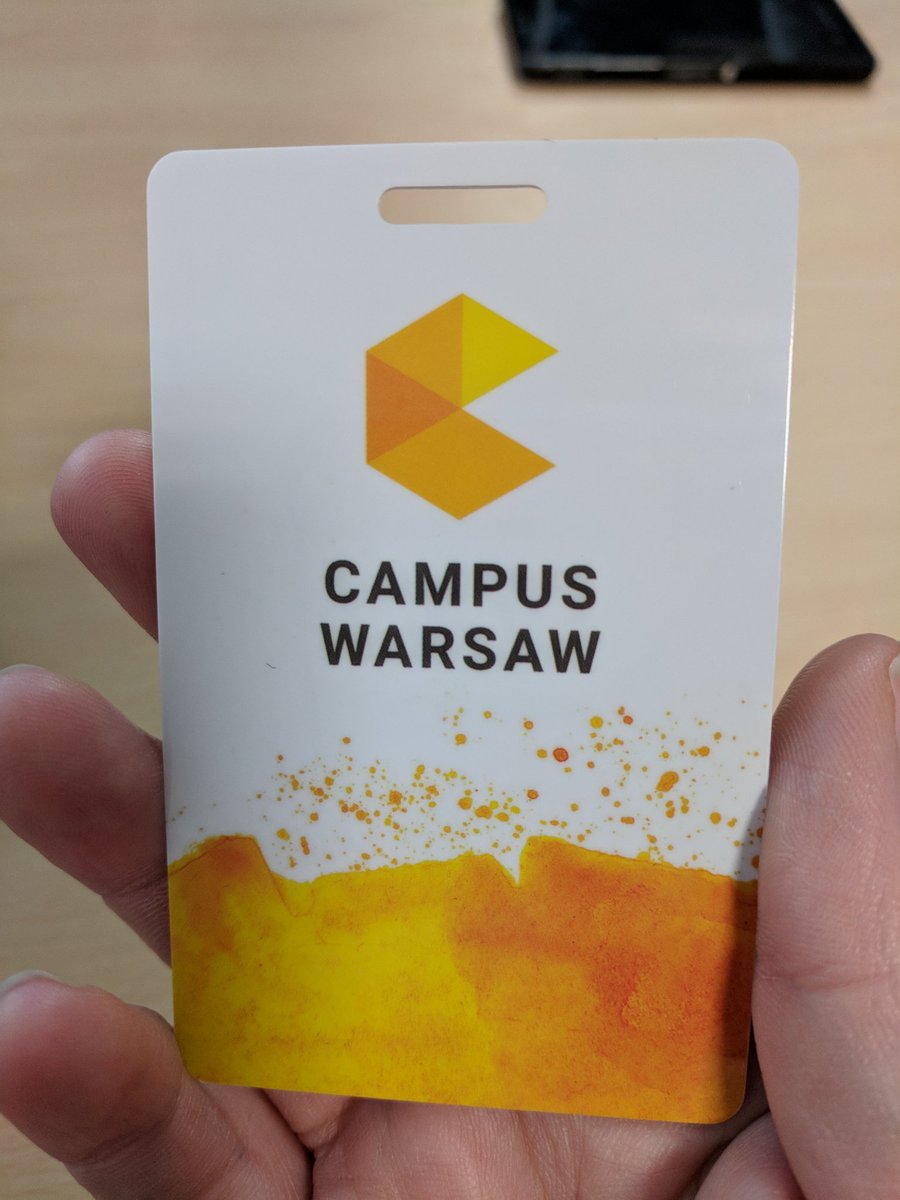 JustineKot's tweet image. W końcu udało mi się odebrać swoją kartę 😂 #CampusWarsaw #GoogleSpace