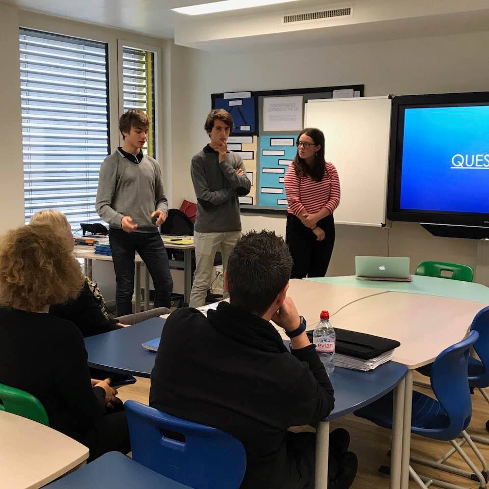 LCISchool's tweet photo. DP1 pitching their business plan to @LCISchool Dragons Den! @iborganization #ibopd #Switzerland #education #business #aubonne #internationalschool https://t.co/JFCH3jNSZZ