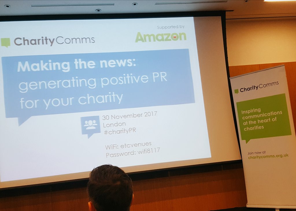 thirdsectorpr's tweet photo. Today we're at the @CharityComms Making the news conference!
#charityPR https://t.co/zr9llJeHLX