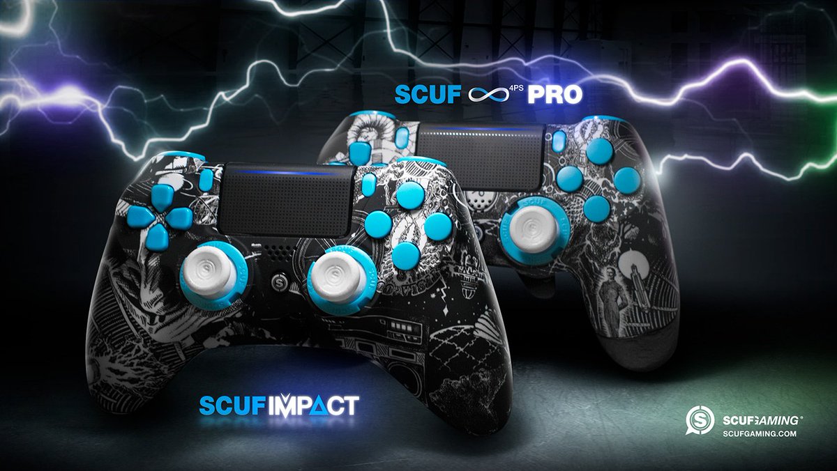 ScufFrance's tweet photo. Il est temps de mettre un coup de boost dans votre jeu ! 

⚡️ SCUF Tesla #impact et #infinity4PS Pro ⚡️
https://t.co/5UNWBUGzP7 https://t.co/uxqRiu4Vj4