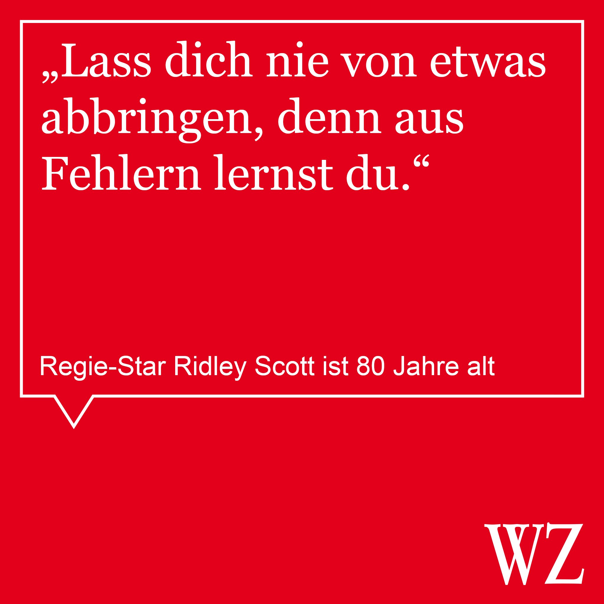 Happy Birthday, Ridley Scott! 