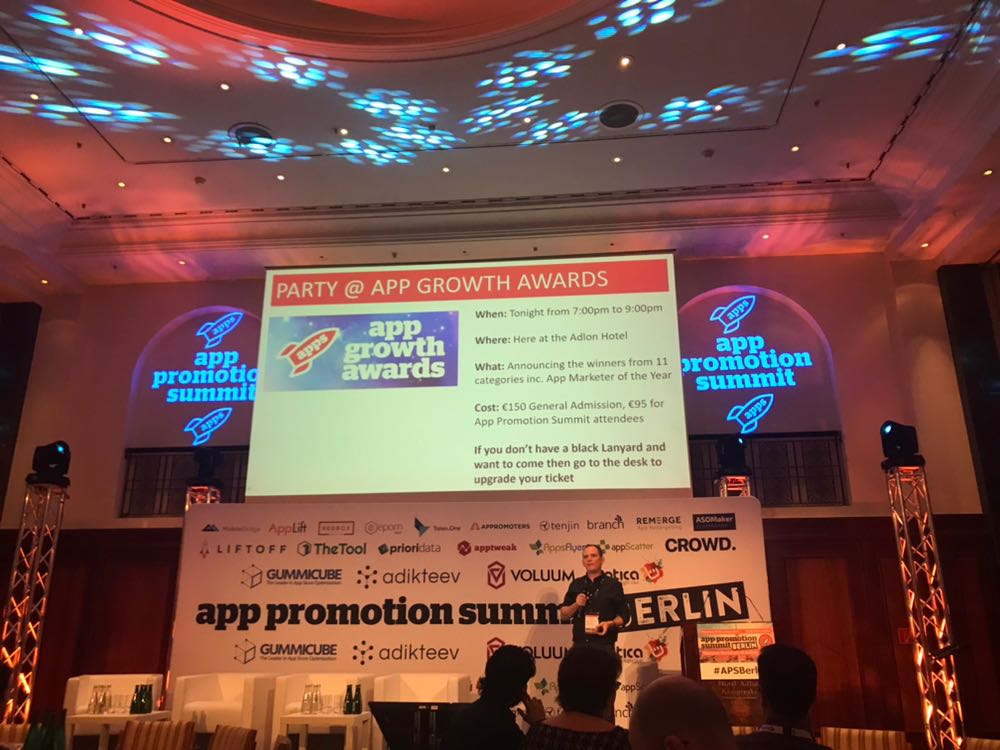 SpykeMedia's tweet photo. As ever, @apppromotion offers a great event in Berlin, just this time we're a bit more excited - let's see if we can take home the award tonight... #CPB #appmarketing #mobilemarketing https://t.co/30ENugyPTk