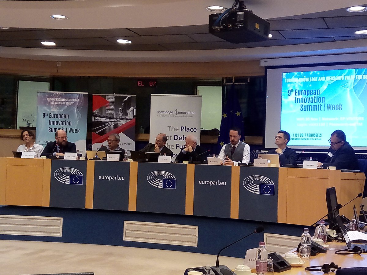 fcleary29's tweet photo. @TSSG_WIT Jim Clarke and @fcleary29 attending the @Discovery_EU #TIF17 event in European Parliamanet in brussels, focused on cybersecurity challenges, ehealth,funding mechanisms, AI and social inclusion. https://t.co/2tKpAhoWQt