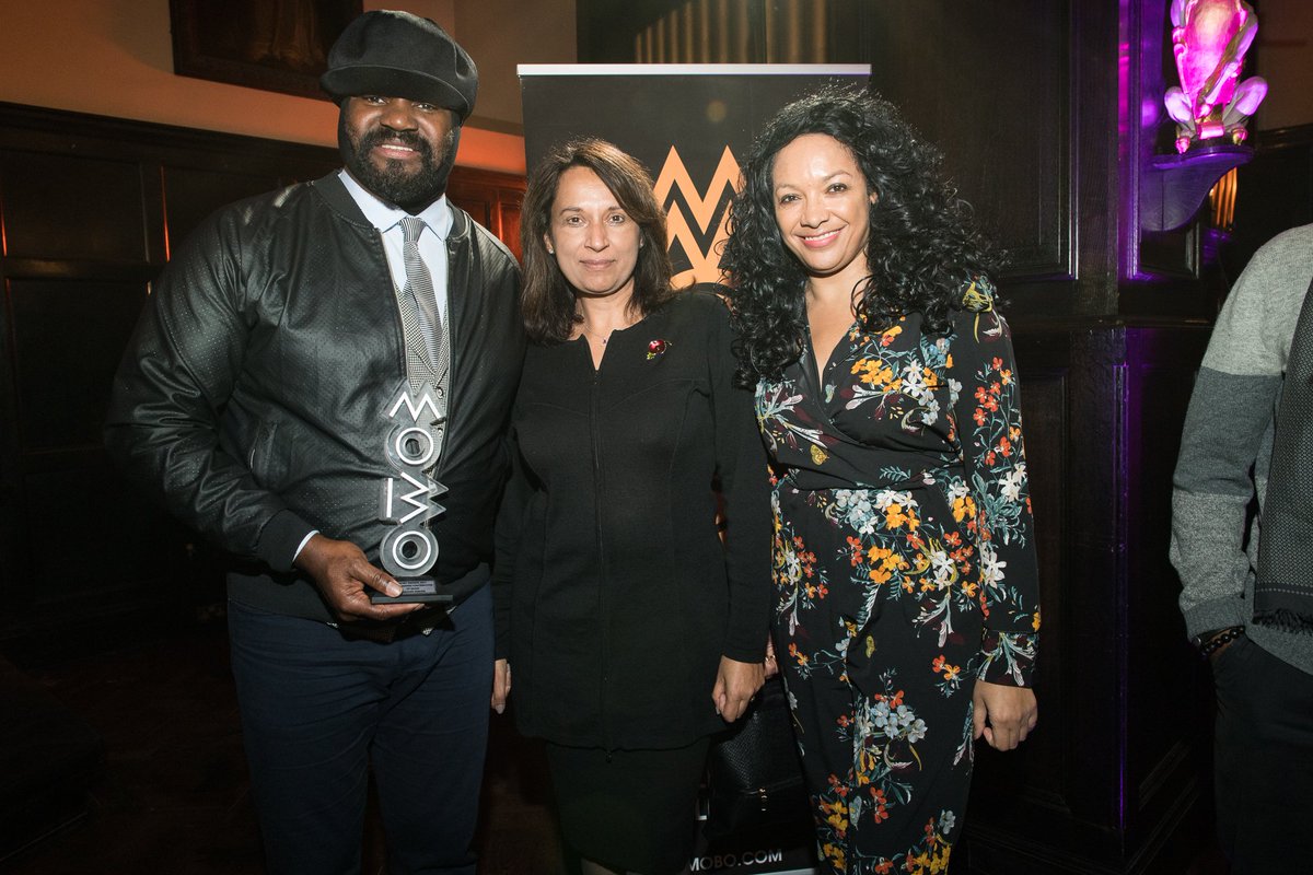 GregoryPorter's tweet photo. “I am truly privileged to receive the Outstanding Contribution to Music Award from the MOBOs. It is a great honour and I would like to thank everyone who has supported me in my career so far..." 

#MOBOAwards @MOBOAwards https://t.co/cnQ5FrFc7G