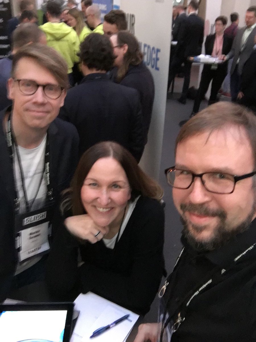 SpondaOy's tweet photo. Here we have a really impressive #Proptech startup Aikoo Oy pitching us about #AI and #Analytics. @RecoTechFI #SpeedMeets #Slush17 https://t.co/holMwn8Fce
