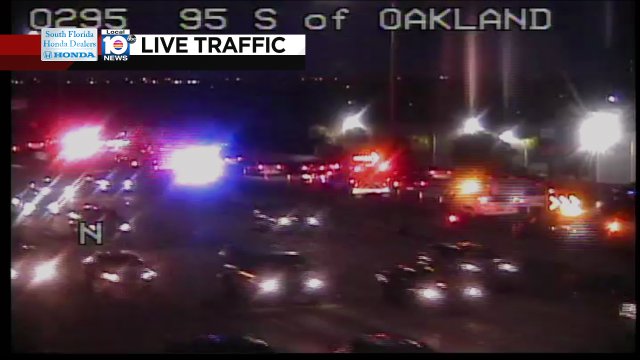 Crash now has two lanes blocked on I-95 NB approaching Oakland Park Blvd #traffic https://t.co/BLO6JraRVW