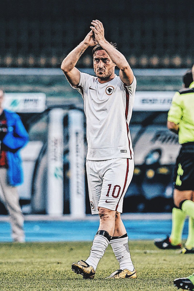 🗣 "I cheated on all my girlfriends, but I never cheated on Roma and I never would."

- Francesco Totti. 🇮🇹