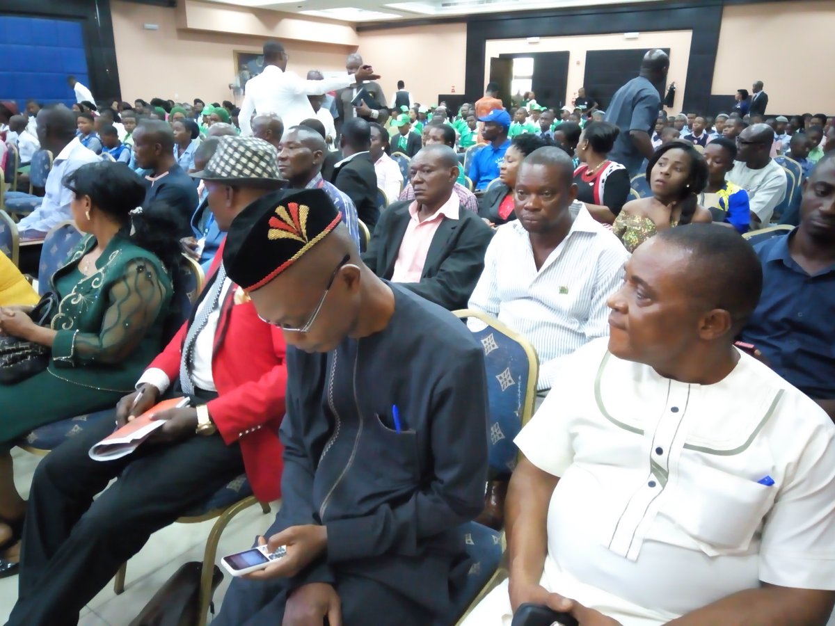 KebeIkpi's tweet photo. The hall is full for the 2017 @TBLFoundation Scholarship Away. #LCD2017 @vanguardngrnews @CalabarBlog @obiimoke @LiyelImoke https://t.co/Dkb3RCg6R3