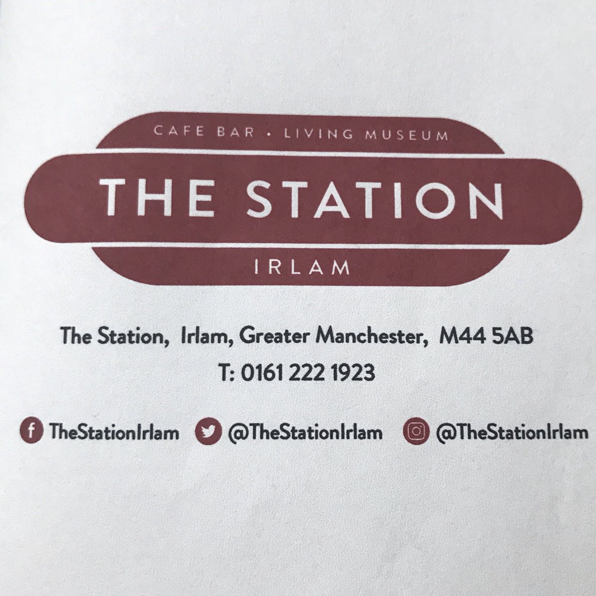 MrPaulNewman's tweet photo. @LBC @mrjamesob you should visit @TheStationIrlam https://t.co/xf6J4jPEFi